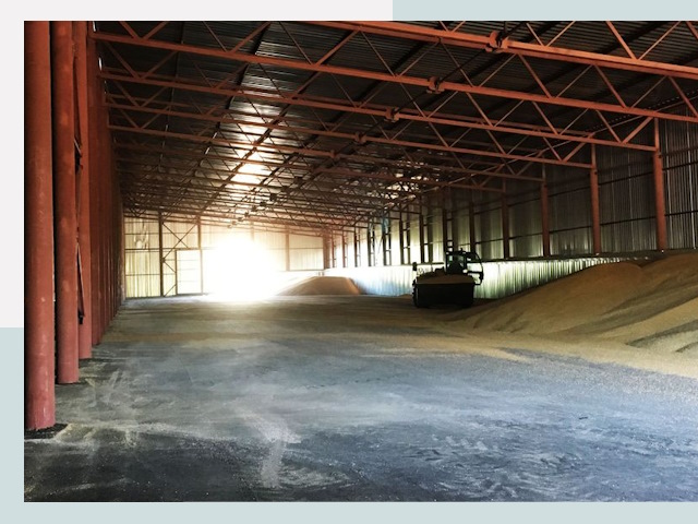 Строительство зернохранилищ в Нефтекамске