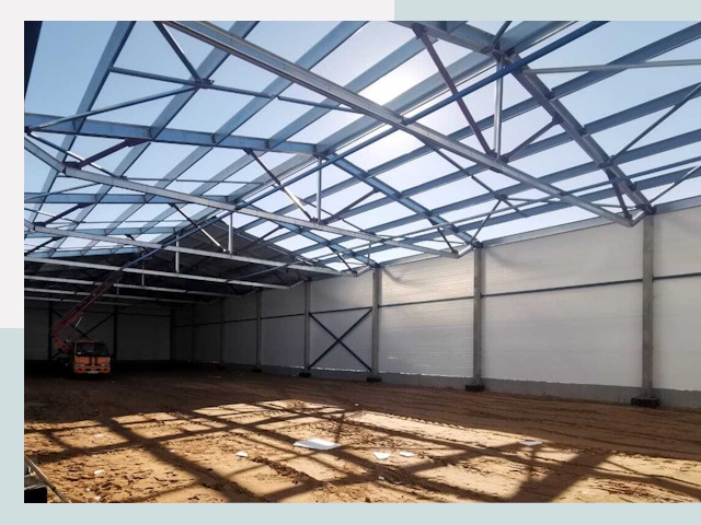 Строительство сенохранилищ в Нефтекамске