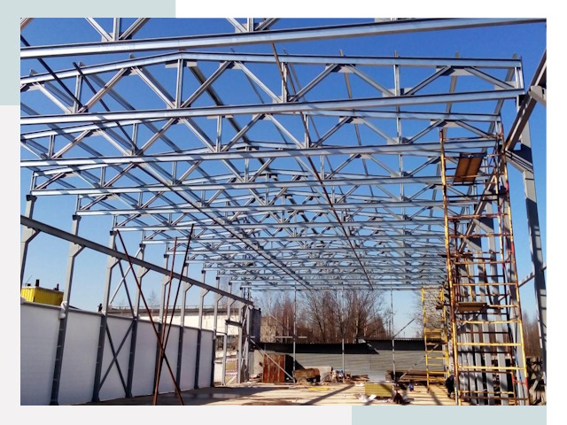 Строительство цехов в Нефтекамск от 616 руб. под ключ