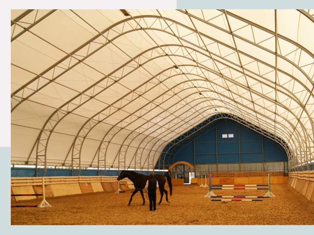 Строительство конных манежей в Нефтекамске