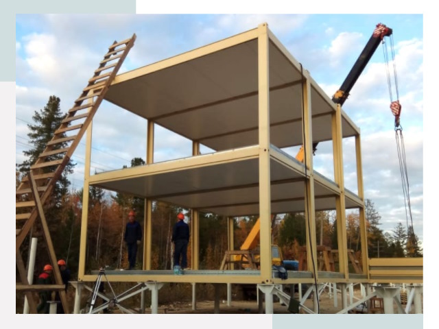 Строительство модульных здания Нефтекамск