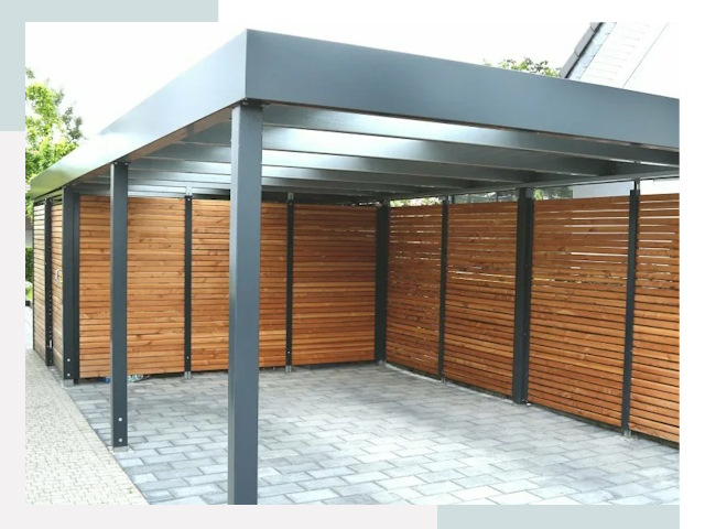 Навесы для парковки в Нефтекамске