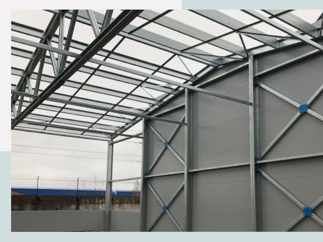 Каркасные ангары от СтальСтрой-Нтк по цене от 616 руб.