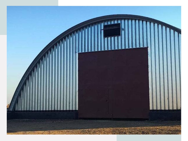 Бескаркасные ангары в Нефтекамске