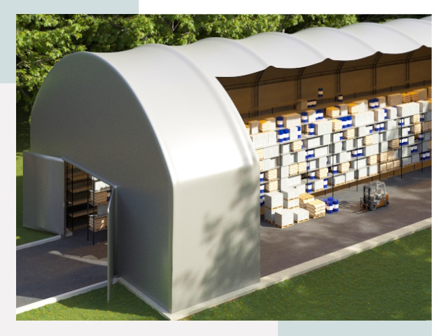 Тентовые ангары в Нефтекамске