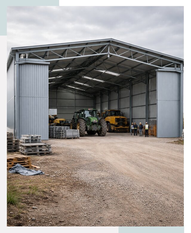 Ангары для сельхозтехники в Нефтекамске от 20536 р. | СтальСтрой-Нтк