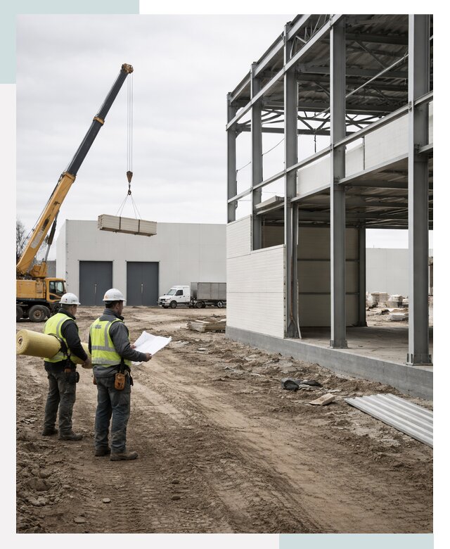 Строительство холодильных складов в Нефтекамске от 46206 р. - СтальСтрой-Нтк