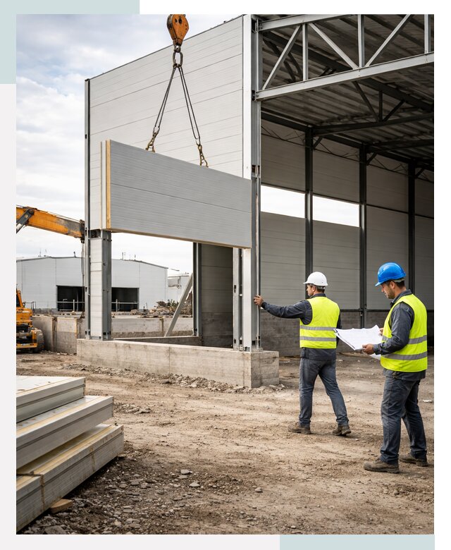 Склад из сэндвич панелей под ключ в Нефтекамске от 9755 р. | СтальСтрой-Нтк