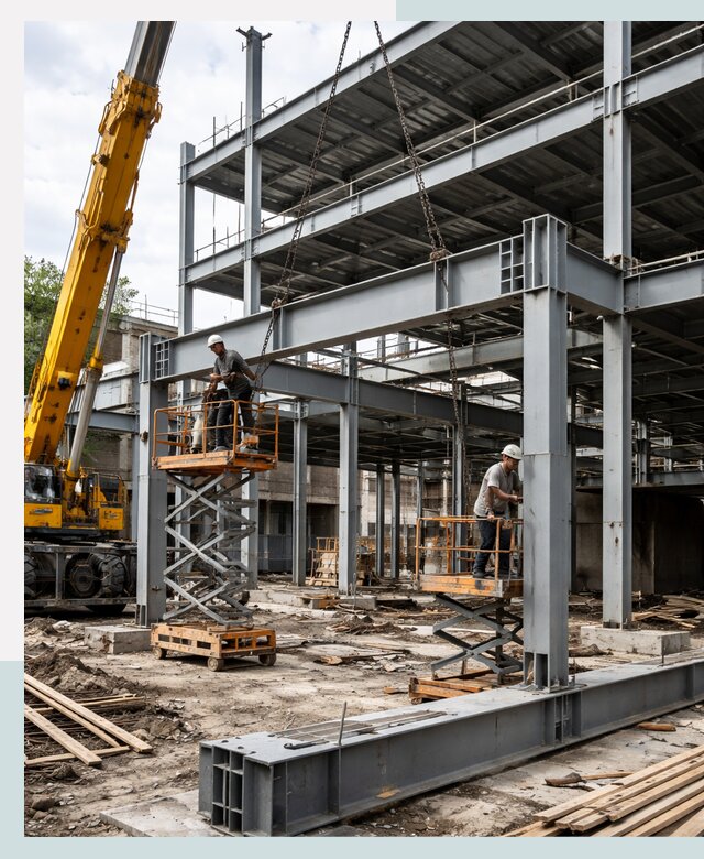 Строительство торгово-офисных зданий под ключ в Нефтекамске