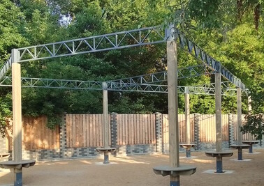 Терраса из металлоконструкций под ключ, проектирование, изготовление и монтаж от СтальСтрой-Нтк